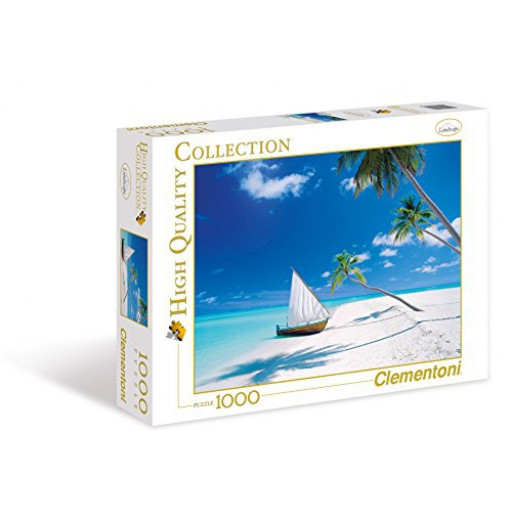 PUZZLE 1000 PZ MALDIVE ISLANDS - HIGH QUAITY COLLECTION cod. 39256