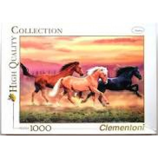 PUZZLE 1000 PZ HORSES - HIGH QUALITY COLLECTION cod. 30732