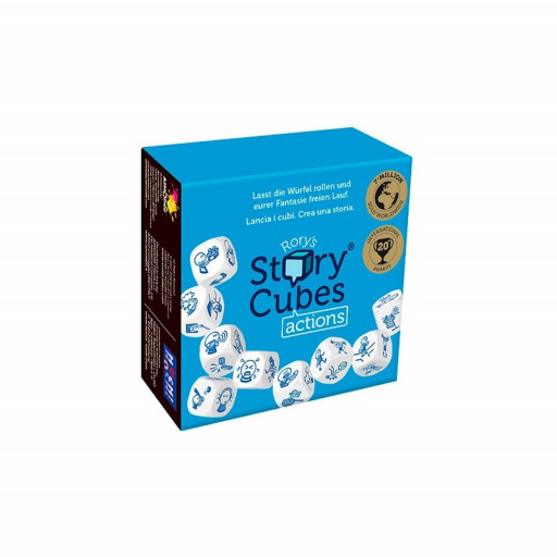 RORY'S STORY CUBES ACTIONS (AZZURO) 8076