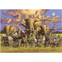 PUZZLE 1000 PZ WILD LIFE - HIGH QUALITY COLLECTION cod. 31304