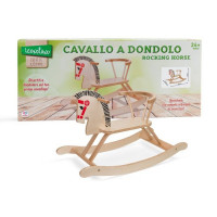 CAVALLO A DONDOLO IN LEGNO 37021